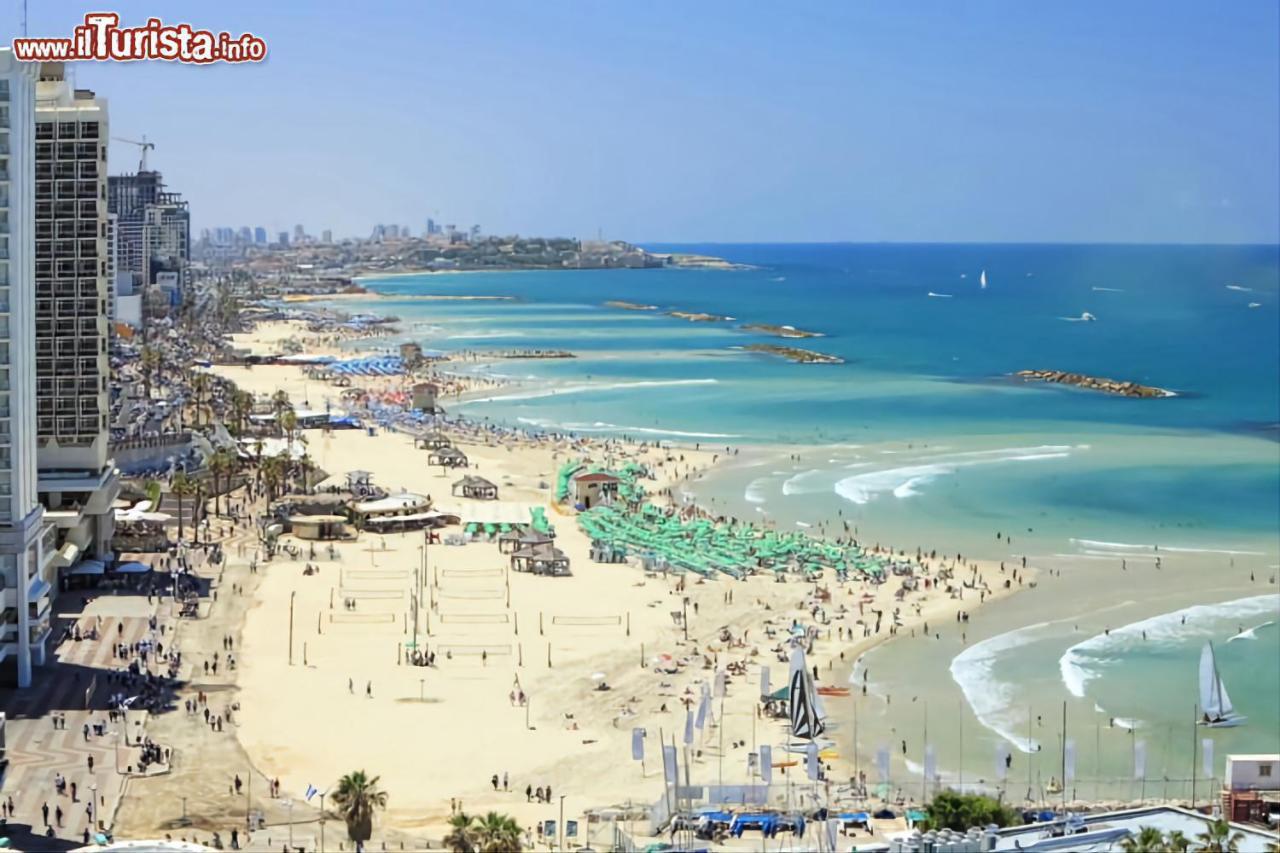 Apt Heart Tlv Arnon 50 Mt From Sea Appartement Tel Aviv Buitenkant foto